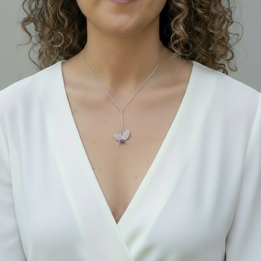 penjoll fulles ametista